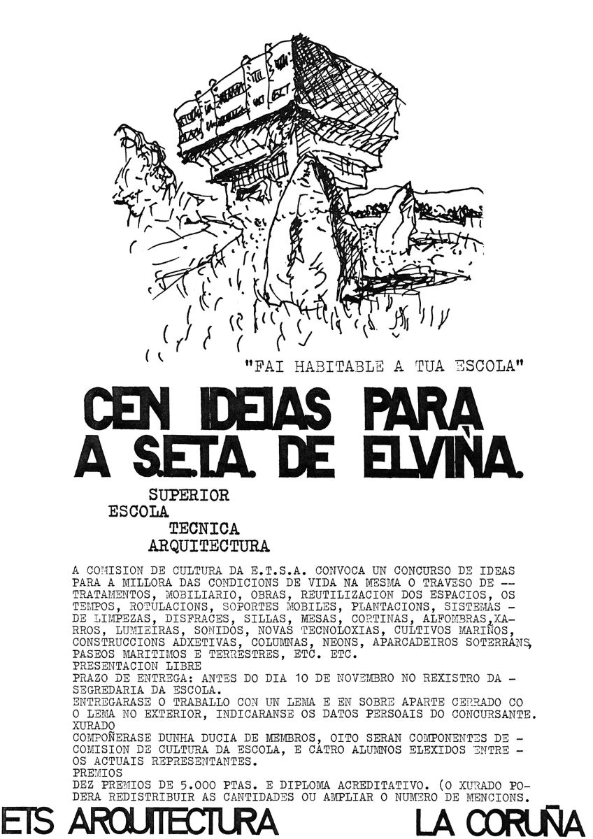 Cartel integrante da exposición (1981)